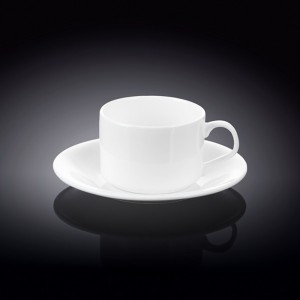 Wilmax-England-WL993006-Porcelain-Tea-Cup-Saucer-Size-5oz-160ml